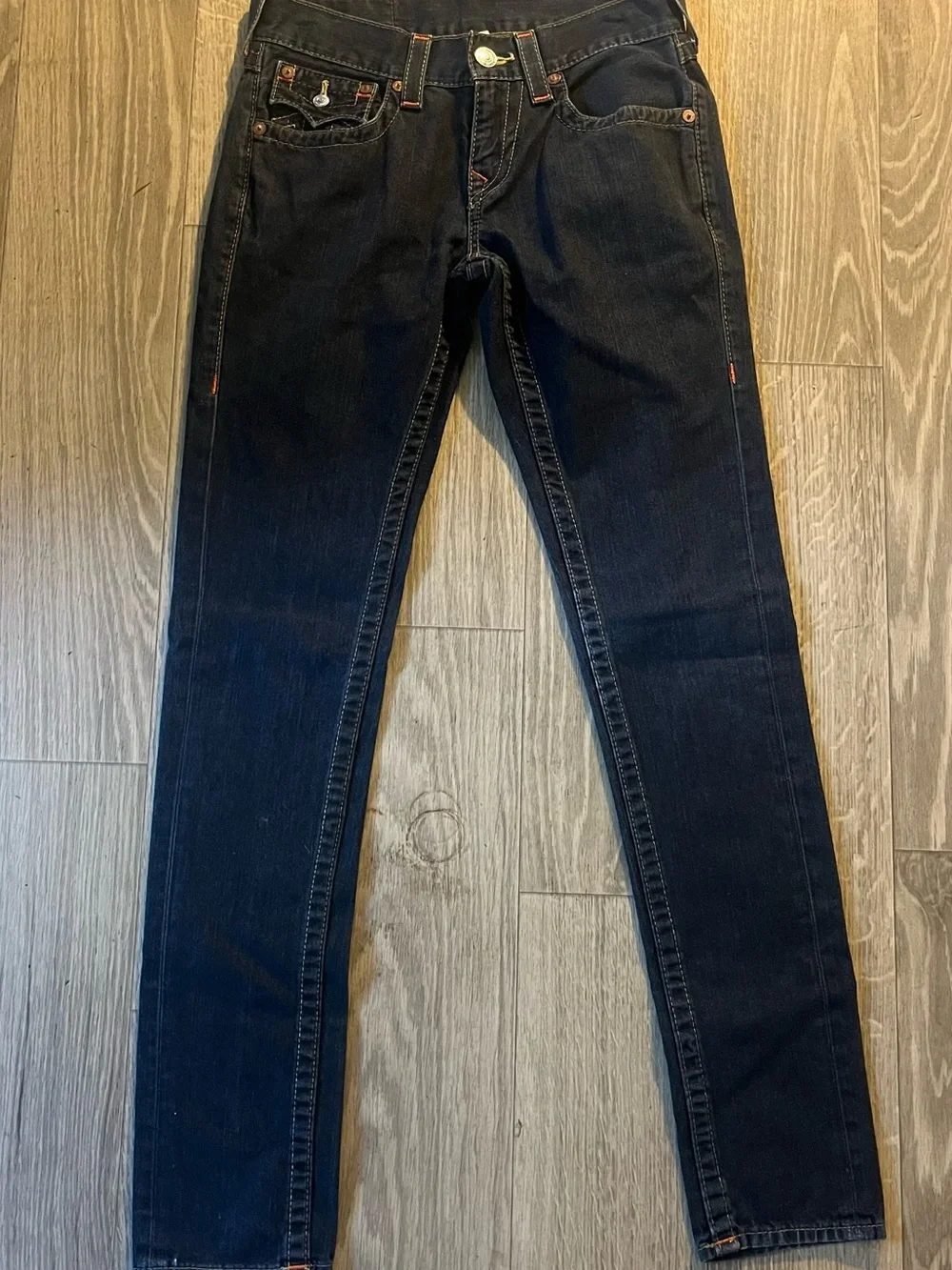 True Religion  Dark Blue Men's Skinny Jeans